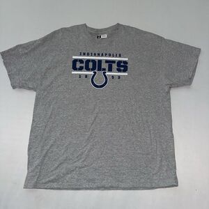 NFL Team Appeal Indianapolis Colts Short Sleeve T-Shirt Adult 2XL Gray